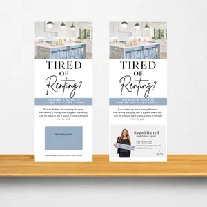 Set of 20 - RENTER - Real Estate Door Hangers