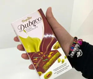 The Best Dubai Chocolate Bar Dubaco Crispy Kadayif  Big Size Dubai Milk Chocolate - 200g enko enjouBe, Dubai Chocolate, Luxury, Viral, For You, Snack, Sweet, Chocolate, Cacao, Pistachio, Nuts