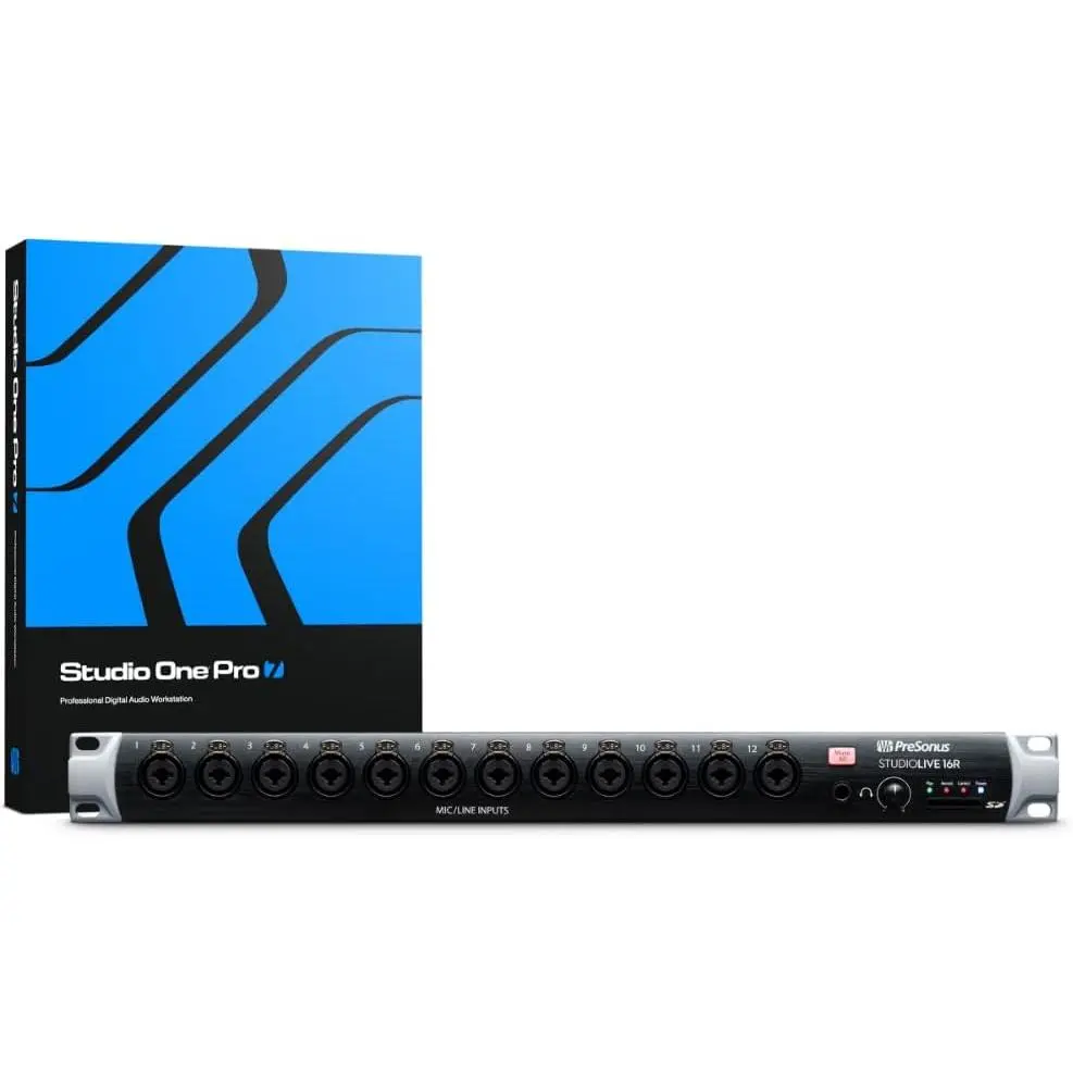 PreSonus StudioLive Series III 16R Digital Rack Mixer with Studio One Pro Software