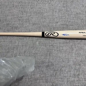 BRENNEN DAVIS Signed Autograph Rawlings Pro Baseball Bat (Beckett) - seattle baseball