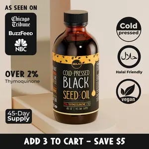 MAJU Black Seed Oil (8oz) - Herbal Joint Support, Immune Boosting & Digestion Support, Body, Consumable, Body Massage & More Cosmetic Comfort