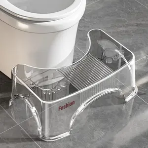 Thickened Toilet Squatting Aid Tool, Anti-Slip Bathroom Footstool, Stool for Comfortable Pooping, Home Use