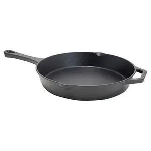 KitchenHQ Diamond-Infused Ceramic Nonstick Cast Iron 12" Skillet
