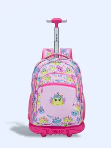 35L Large Capacity Luggage Backpack, Portable Pull & Carry Dual-Use Shoulder Bag, Ideal for School, Travel, Airplane Check-In