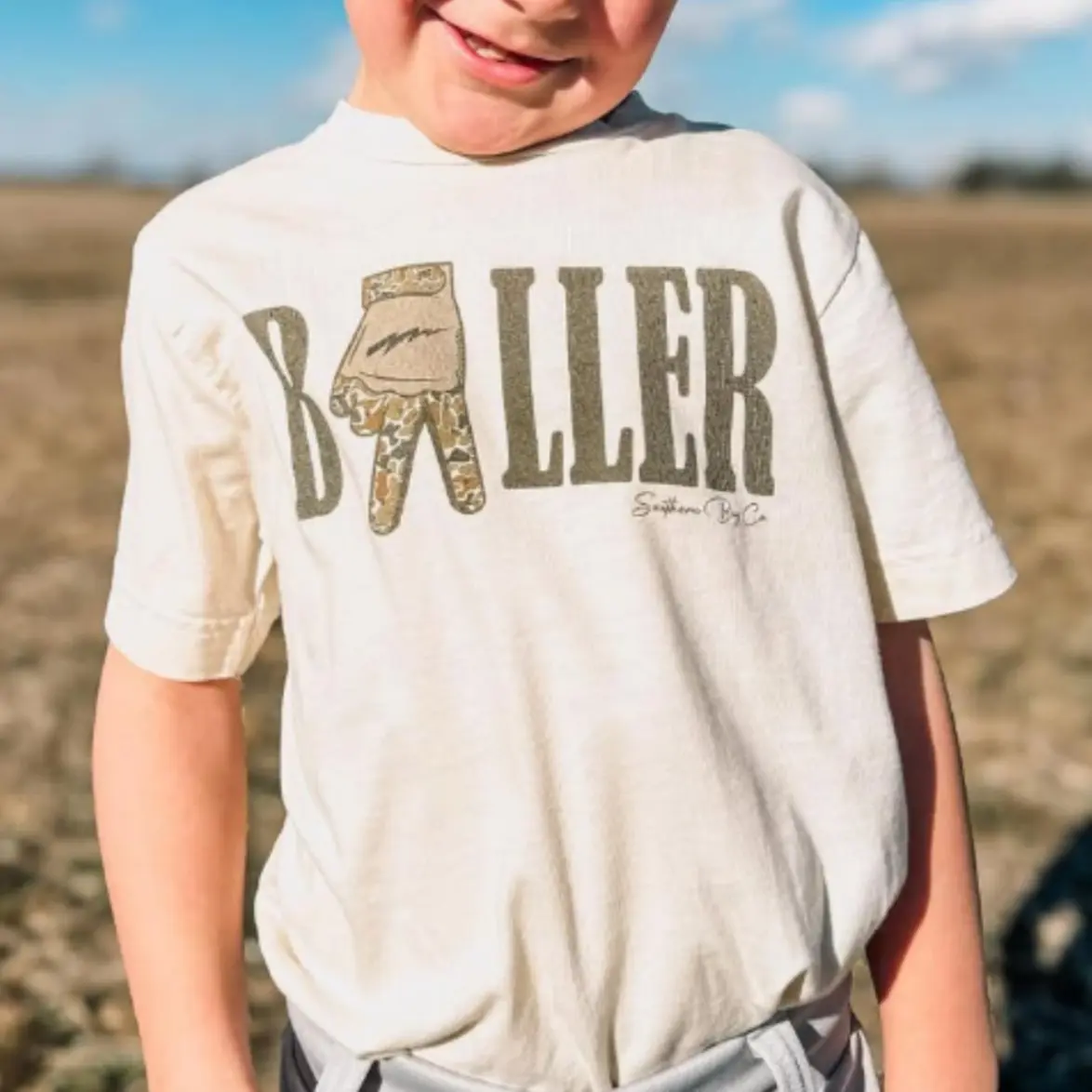 Baller Style Camo Youth T-Shirt and Adult Shirt, #Southernboy Clothing, Youth Shirt, Youth Clothes, Trending Kids Shirt, Back to School Shirt, Gift for Boys and Girls, Birthday Gift