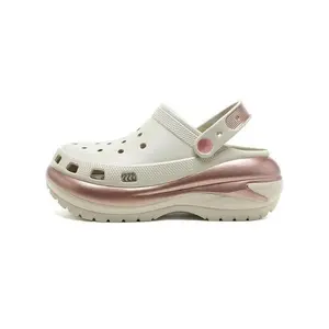 Sporty Unisex's Solid Color Hollow Out Design Clogs, Sport Breathable Comfortable Non-slip Clogs, Fashionable Shoes for Outdoor Sports, Footwear