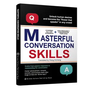【TOP Books】Masterful Conversation Skills -Question & Answer Classics, Social Eloquence Secrets