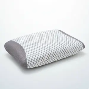 1-Pack Standard Size Memory Foam Pillow with Removable Cover Supportive Comfortable & Breathable for Better Sleep Ergonomic Support & Cooling Gel Design