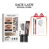 SACE LADY Eyebrow Color Kit for Women & Men Long Last & Waterproof Sweat-proof Natural Brows Cream Color DIY at Home Vegan & Cruelty Free