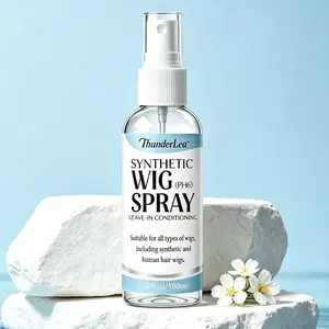 Synthetic Wig Leave-in Hydrating Gentle Cleansing Conditioner Spray, Cleans & Extends Wig Lifespan, pH 6, with Coconut Oil, Easy to Comb, Soft, Refreshing & Silky |3.38fl.oz/8.45fl.oz