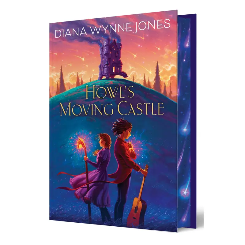 Howl’s Moving Castle Deluxe Limited Edition by Diana Wynne Jones [Hardback Book] Luminous Artwork & Foil Stamping 2025 Release