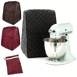 Vertical mixer cover, mixer accessory cover, dust cover with storage bag, suitable for all tilt-head and bowl-lift compatible 5-6 quart models
