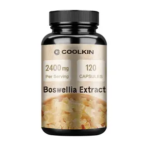 Coolkin - Boswellia Extract Turmeric and Tart Cherry Supplement | Natural Joint Support Supplement | 2400 Mg Per Serving | 120 Veggie Capsules | Non-GMO | Gluten Free