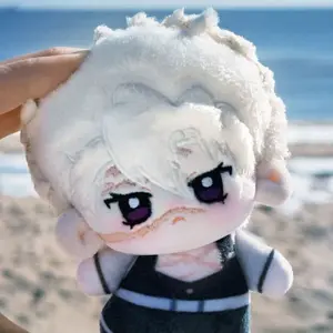 10cm Anime ‌Demon Slayer Kimetsu no Yaiba Shinazugawa Sanemi Plush Doll Pendant Cartoon Cosplay Stuffed Toy Birthday Gift