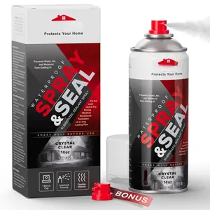 Seal  - Rubber   with Less-Drip Formula -  Rubber  Sealant -  RV, Roof, Gutter Sealant Solution - Pack of 1 (14 oz, Clear)