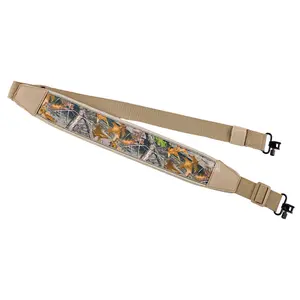 Tactical Rifle Sling Thickened Comfortable Wear Resistant Non Slip Design for Long Time Outdoor Hunting Range Shooting Quick Adjust 2 Point Military Strap