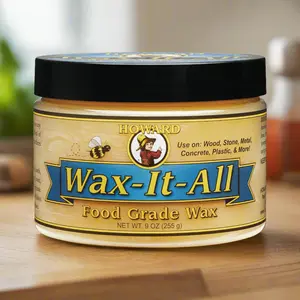 Wax-It-All Food Grade Wax - Food Grade Paste Wax for all types of surfaces Wood Household