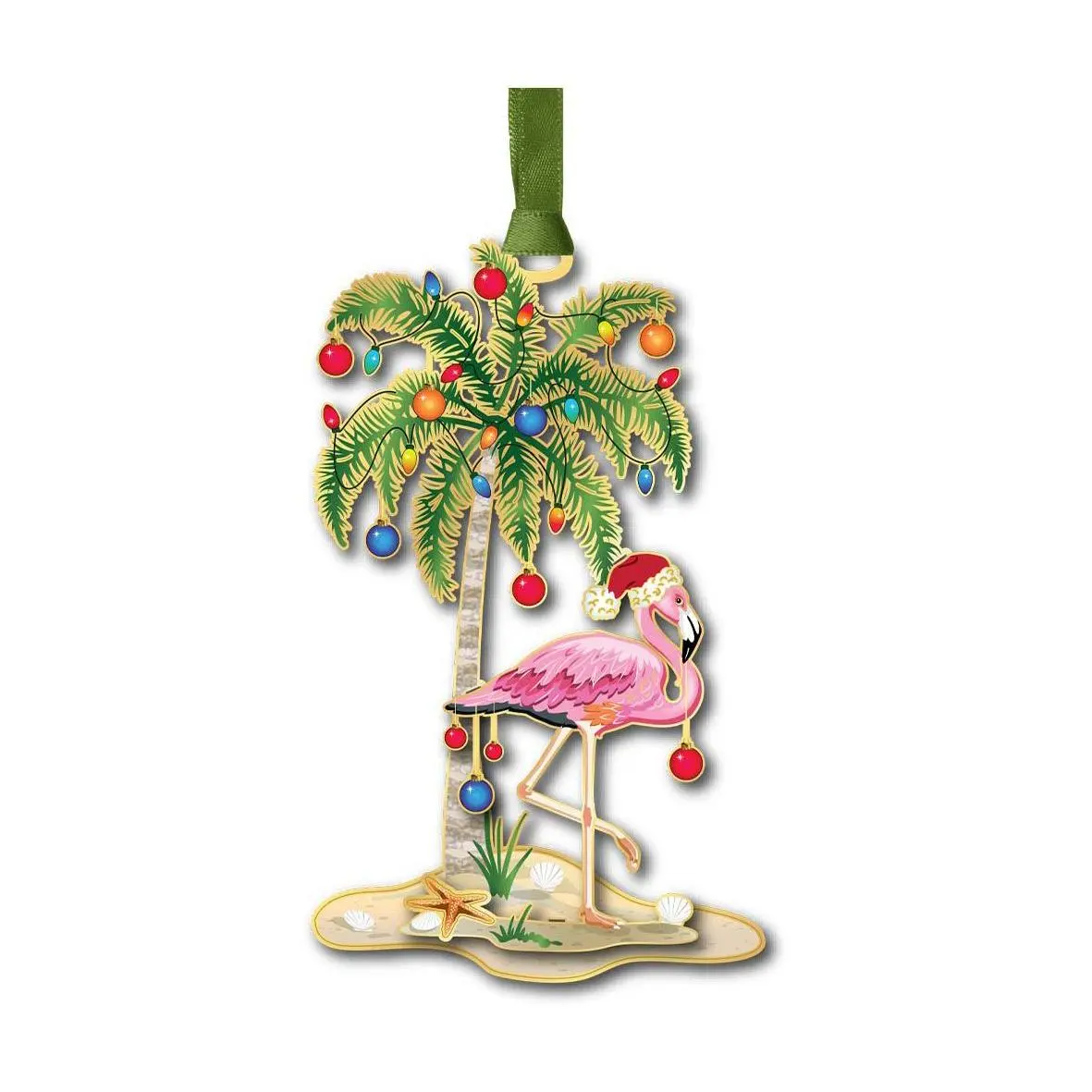 Beacon Designs Festive Flamingo Ornament Beacon Designs Festive Flamingo Ornament