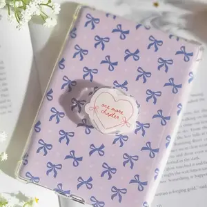 One more chapter acrylic kindle grip; heart shaped bookish phone grip
