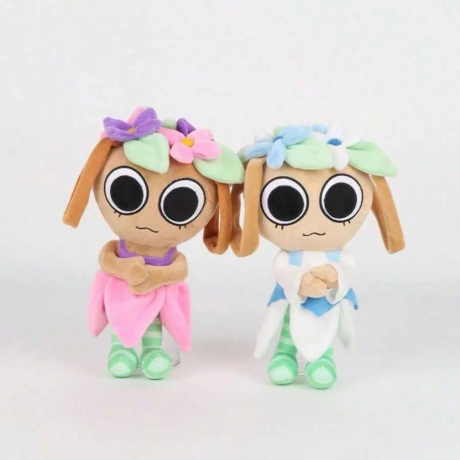 2PCS-Dandy's World Plush, 12 Bassie Plush For Fans Gift