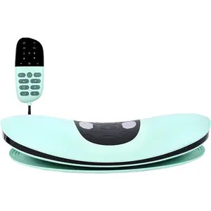 Lumbar Massager Electric Lumbar Traction Device with Dynamic Airbag Traction Vibration Massage Hot Compress Lower Back Massager Back Stretcher Remote Controlmassage machines