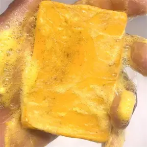 Lemon Turmeric Kojic Acid Soap Set Brightening Dark Spot Remover Organic Body Care with Refreshing Lemon Scent Ideal for Daily Use Moisturizing Cleanser for Flawless Complexion