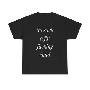 im such a chud T-Shirt Chud Meme Text Unisex Cotton Tee Bold Design Comfortable Everyday Wear