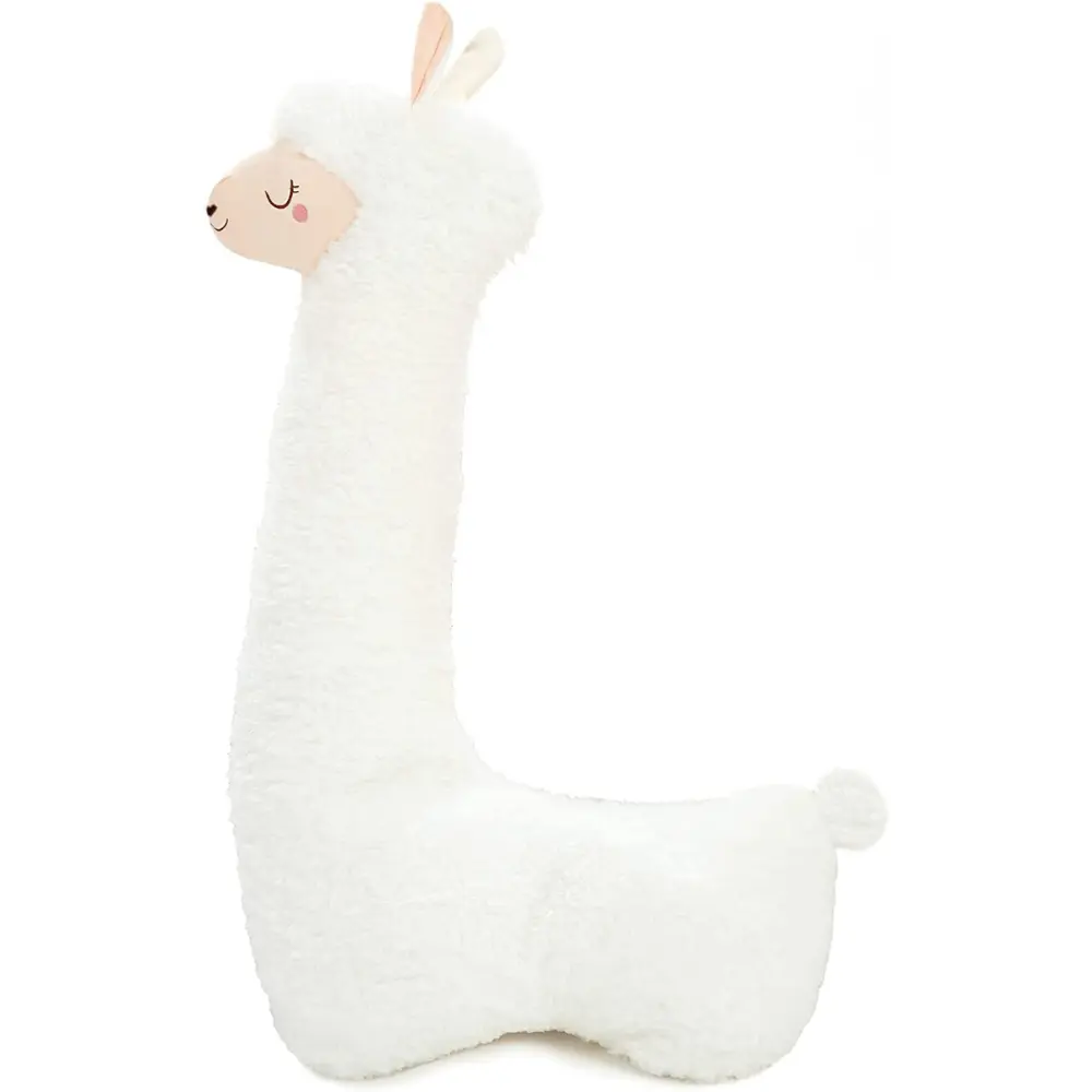 Alpaca Plush Toy 39 inches - White, Alpaca Stuffed Animal Plush, Super Cute Alpaca Stuffed Animal for Birthday, Christmas, Valentine's Day Gift