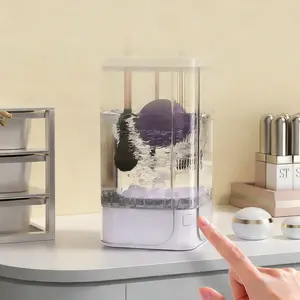 Electric makeup brush cleaner, makeup brush cleaner, upgraded electric makeup brush cleaner, with makeup brush cleaning pad, automatic rotating makeup brush cleaner, suitable for all sizes of makeup brushes, gifts for women, Cleansing