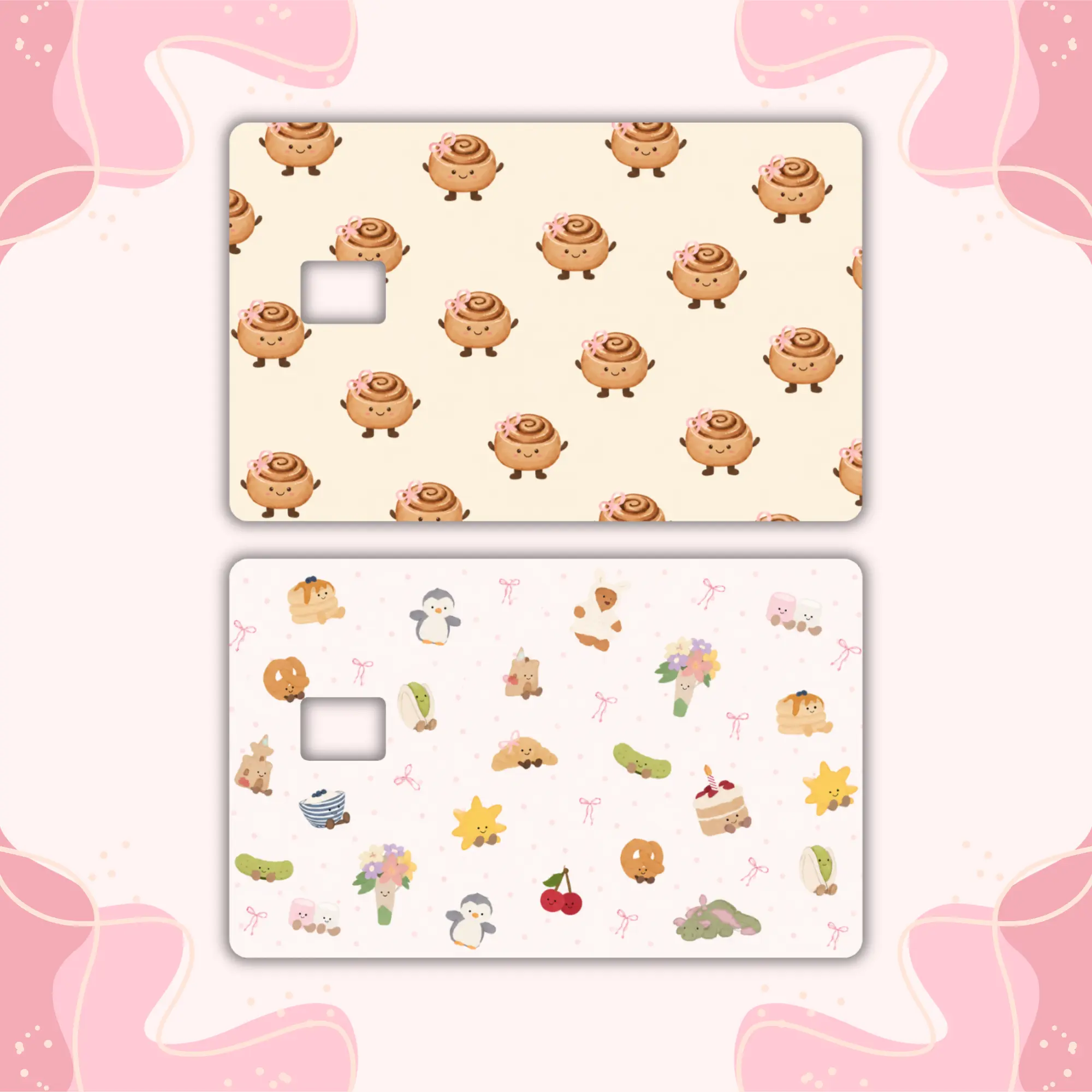 Cozy Cuties Debit Card Skin Cozy Cuties Debit Card Skin
