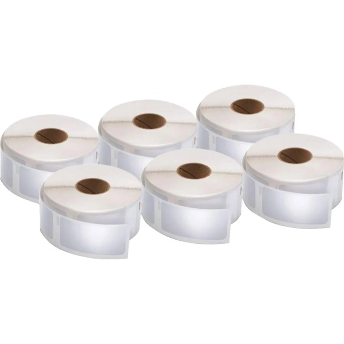 Dymo DYM2050764 Direct Thermal Printer Labels - 2.13 in White Stick On Labels & Stickers, Standard Roll with Strong Adhesive for Barcoding, Addressing
