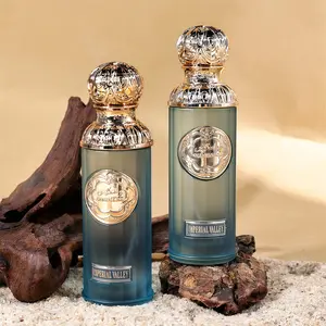 Gissah Imperial Valley Unisex Eau de Parfum 100ml, Luxury Oriental Gourmand Vanilla Woody Fragrance, Long-Lasting, Odor Neutralizing, Classic Arabian Pattern, Perfect Festival Gift, Top Choice for Men's Daily Wear, Elegant Perfume