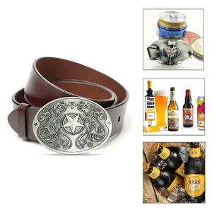 Need to keep your beer within reach? Our creative beer belt buckle is the perfect solution! Stylish, practical, and easy to use – ideal for any occasion. Enjoy your favorite beer anytime, anywhere.
