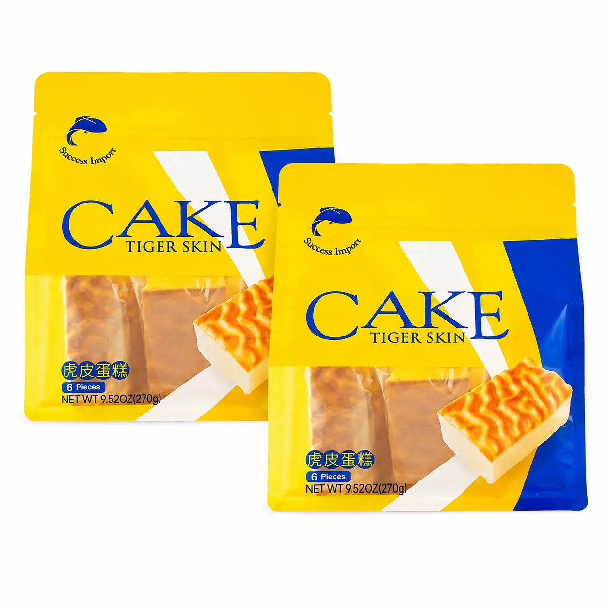 Success Import Tiger Skin Cake 270g Tasty Delicious Dessert Snack
