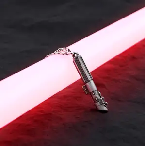 Buy 1 Get 1 FREE-DV Mini Light saber Necklace – Sith Red Saber Pendant Zinc Alloy Inspired Jewelry Gift