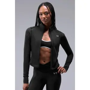 Tempo Cropped Zip Up Jacket