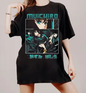 Muichiro Tokito Shirt Demon Slayer Tee Mist Hashira T-Shirt