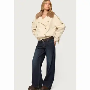 EDIKTED Raelynn Washed Low Rise Baggy Jeans