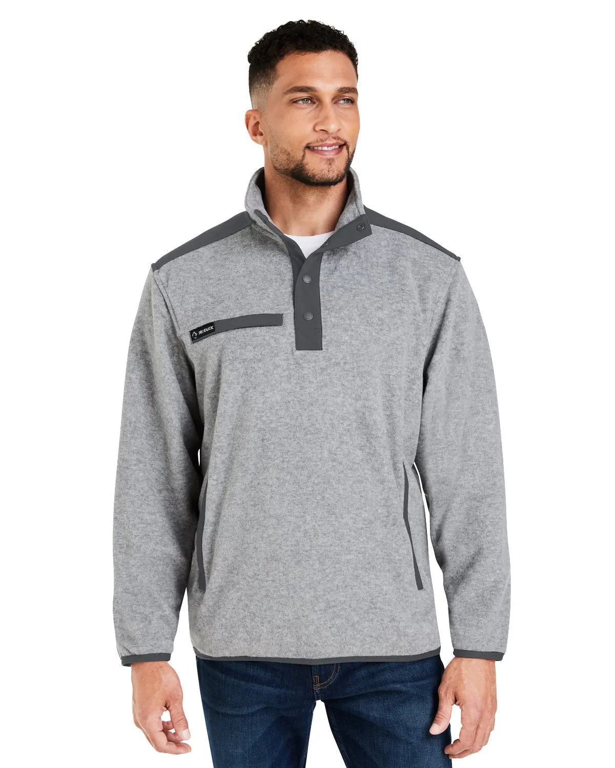 DRI DUCK 7353 Ranger Melange Fleece Pullover