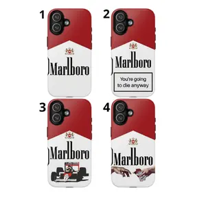 Marlboro Cigarette Inspire Phone Case, Full Wrap Design for iPhone