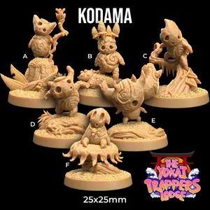 Kodama Forest Spirit Nature Japanese | The Dragon Trappers Lodge | 32mm Scale | Miniature RPG Tabletop Mini Resin DnD Dungeons and Dragons