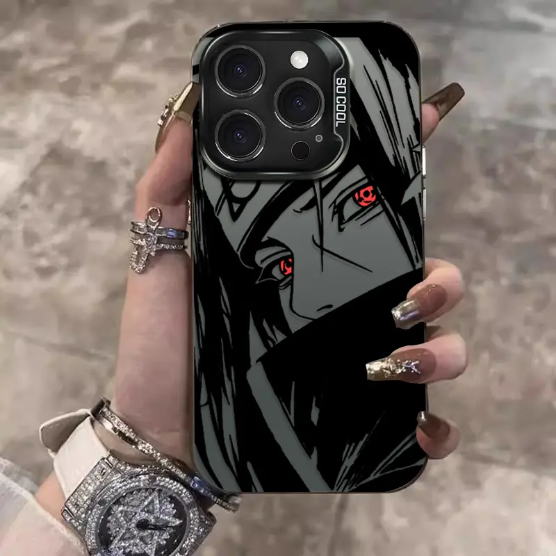 Anime Uchiha NEW Case for IPhone 17 16 15 14 13 12 11 Pro Max Plus 17 Air 16E Max Shockproof Back Cover Christmas gift