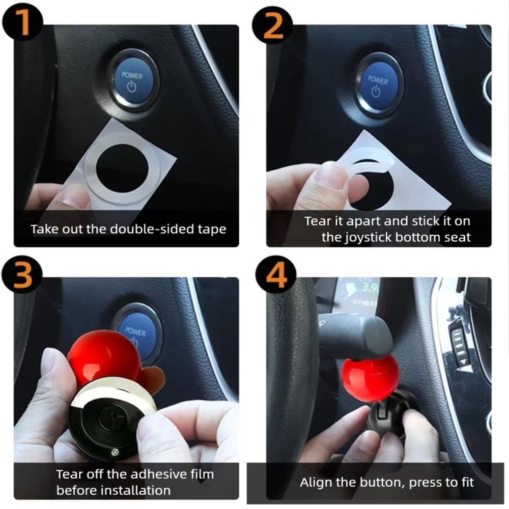 One-Click Start Rocker Modification, Fun Car Engine Start Lever Stick, Easy Installation Car Interior Decor Accessory, Universal Car Start Button Decor Gadget for Car Enthusiasts & Styling Lovers