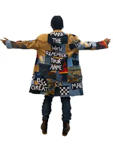 Statement Patchwork Trench