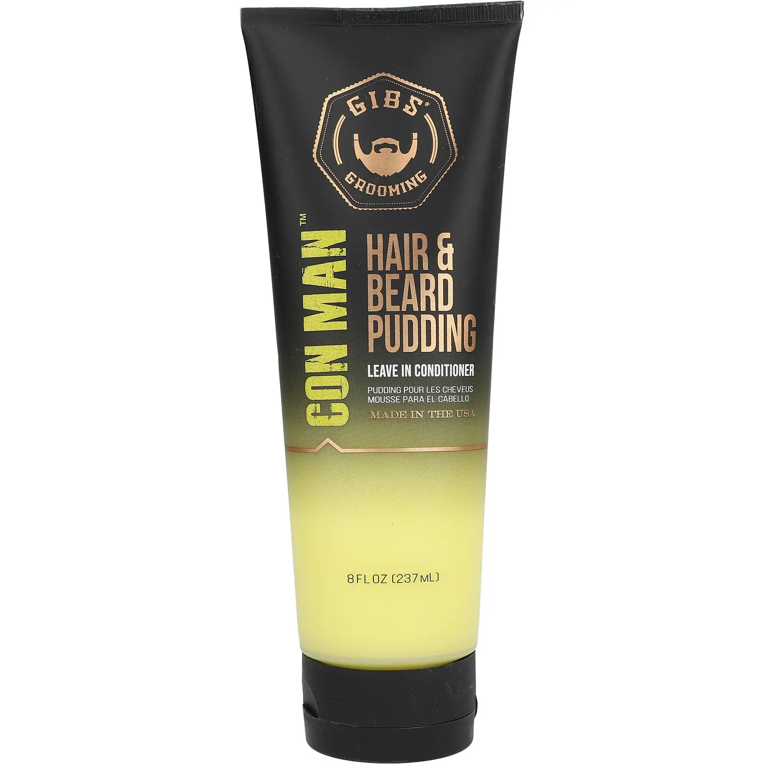 Gibs Grooming By Gibs Grooming Con Man Hair & Beard Pudding For Men