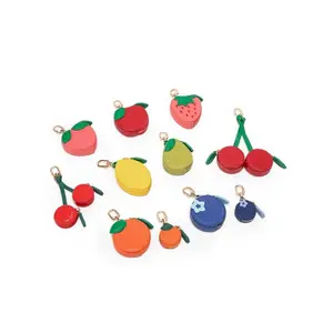 Adorable Cute Fruit Keychain, Trendy Kawaii Bag Charm, Fashionable Design, Perfect Daily & Travel Accessory, Ideal Christmas Gift