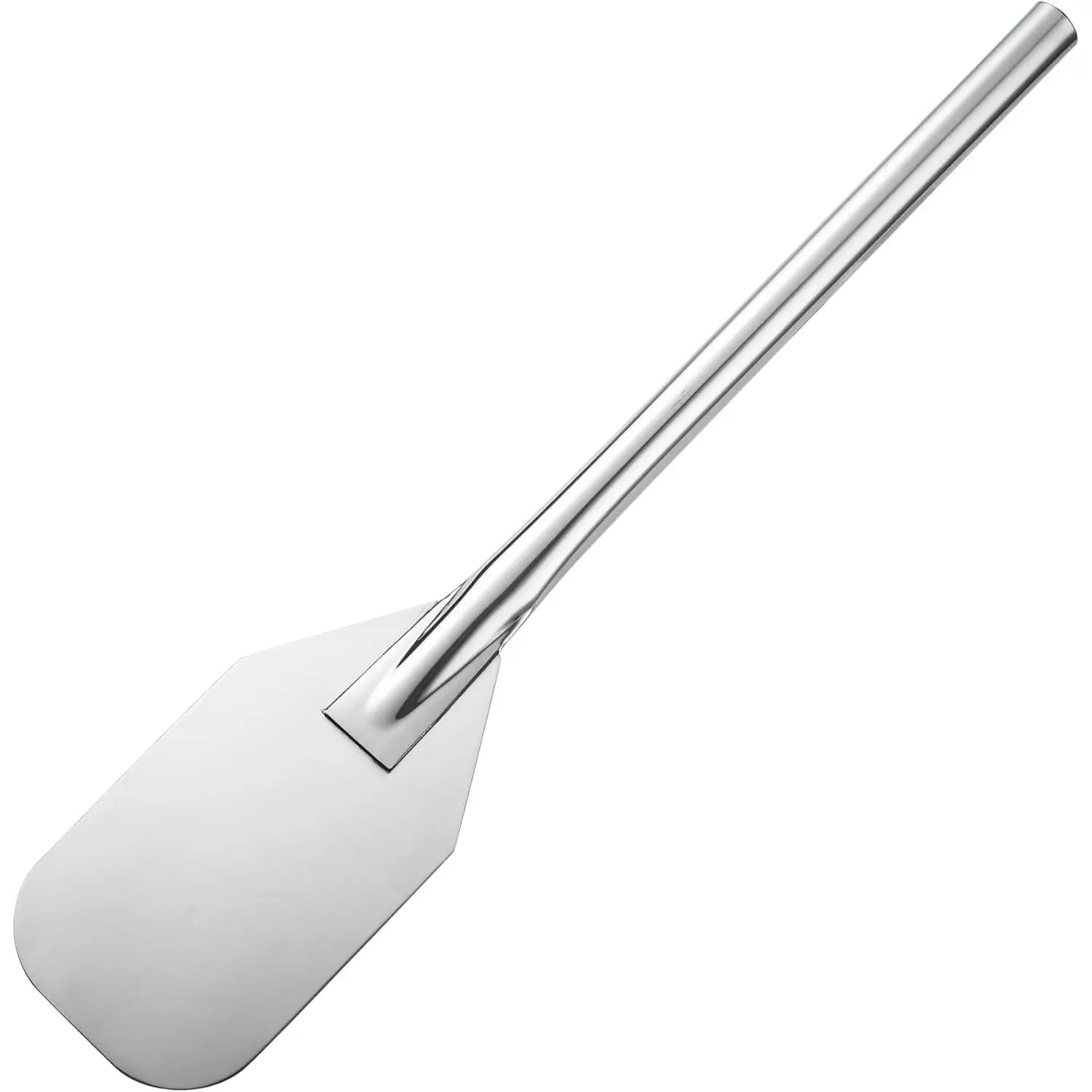 24 Inch Stainless Steel Crawfish Paddle Mixing Paddle for Seafood Boil Heavy Duty Cooking Stirring Paddle with Smooth Weldless Surface for Crawfish Jam Brew Paleta de Mezcla