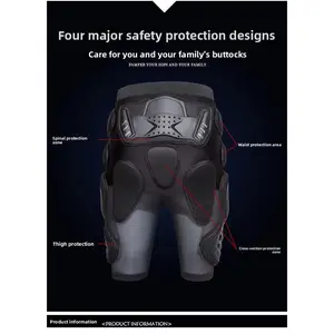 Cycling Armor Pants Roller Skating Skiing Anti-Drop Pants Outdoor Sports Skating Armor Pants