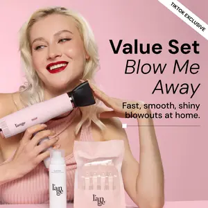 L'ANGE HAIR - Blow Me Away Value Set - Le Styliste Luxury Salon Dryer, Glass Hair Thermal Blowout Primer, Alligator Hair Clips L'ANGE HAIR - Blow Me Away Value Set - Le Styliste Luxury Salon Dryer, Glass Hair Thermal Blowout Primer, Alligator Hair Clips
