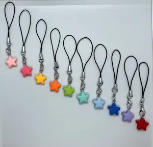 Mini Star Phone Charm /Phone Strap Accessories Smartphone Cellphone cell